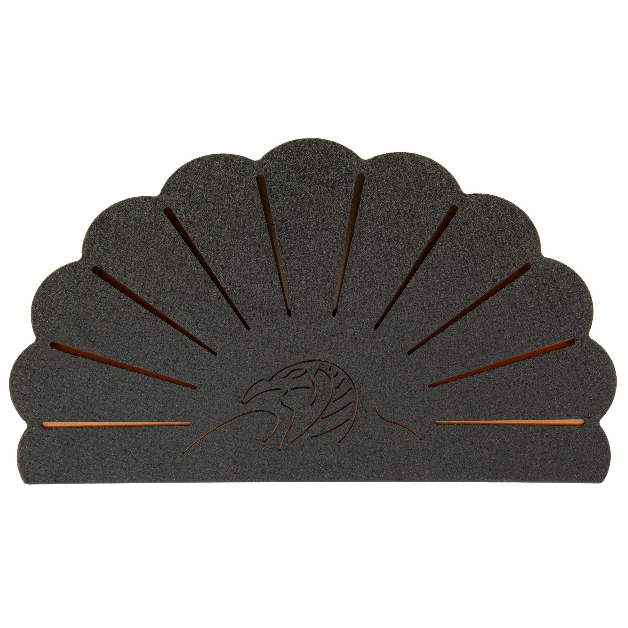 Skull Hooker Turkey Hooker Wall Mount Display in Black, Model SKH-TURK-ASSY-BLK