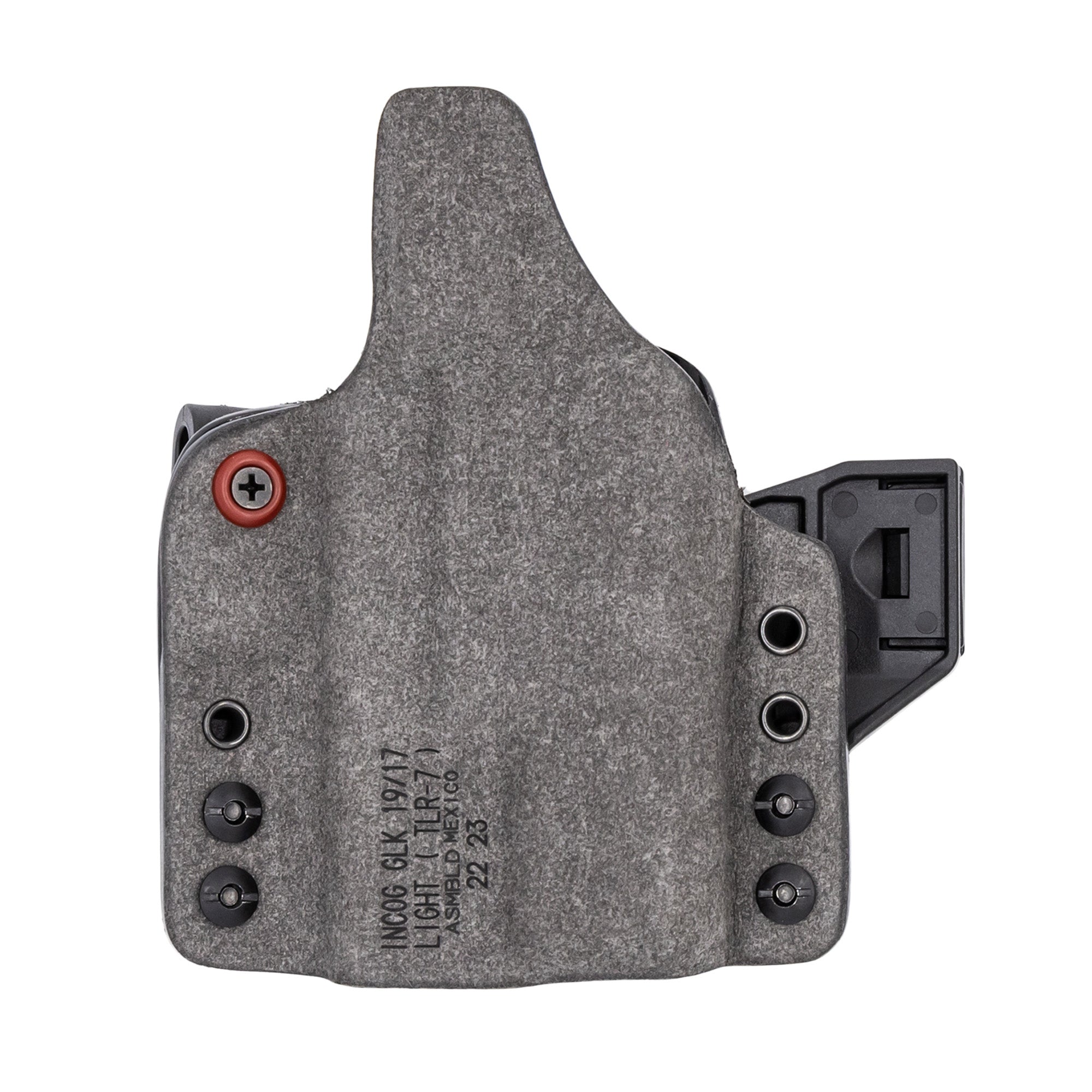 Safariland INCOG-X Inside Waistband Holster for Glock 17/19 – Right Hand, Black