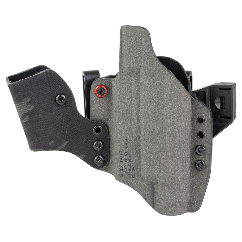 Safariland INCOG-X Inside Waistband Holster for Glock 17/19 with Light, MultiCam Black