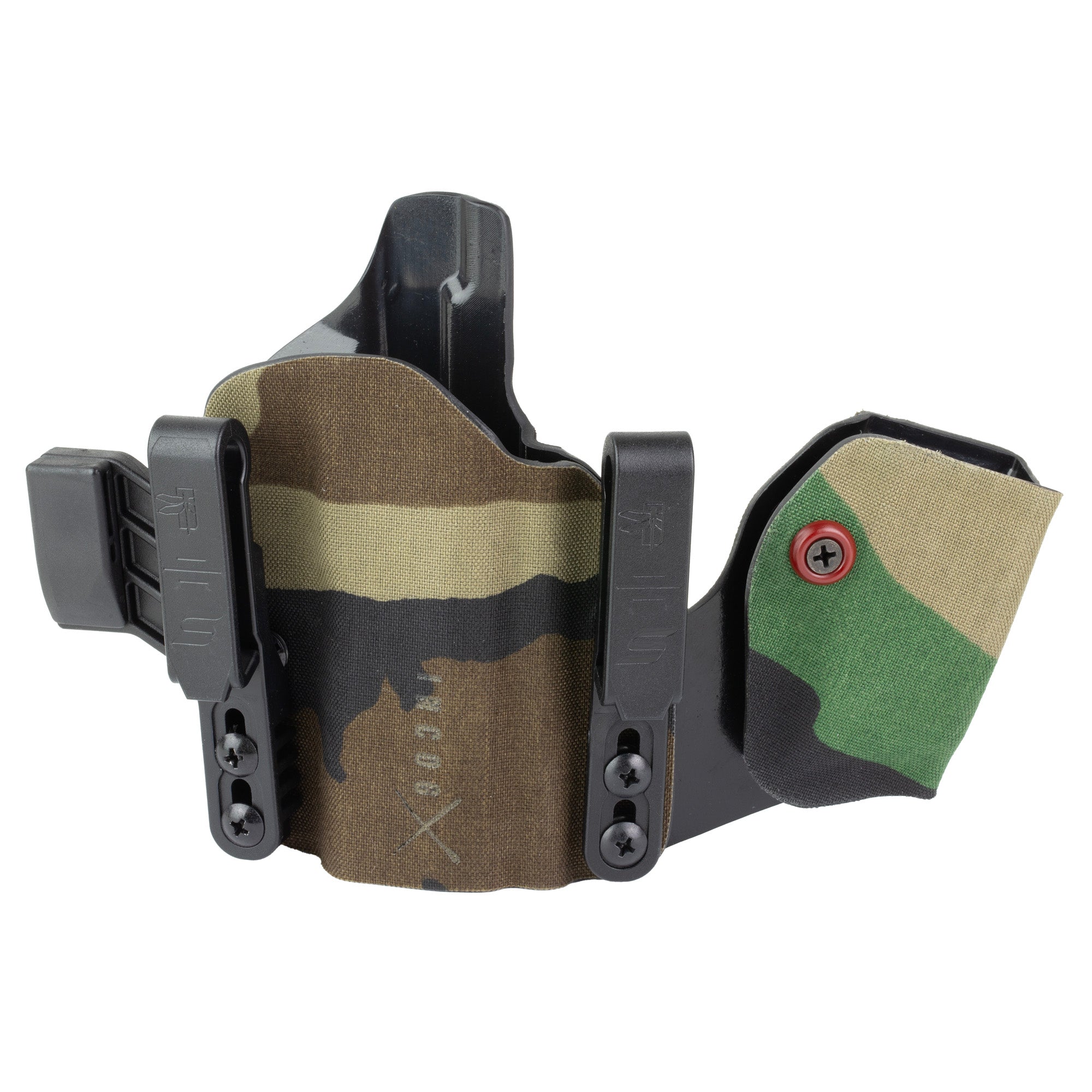 Safariland INCOG-X Inside Waistband Holster for Right-Hand Carry - M81 Woodland, Model INCOG-X
