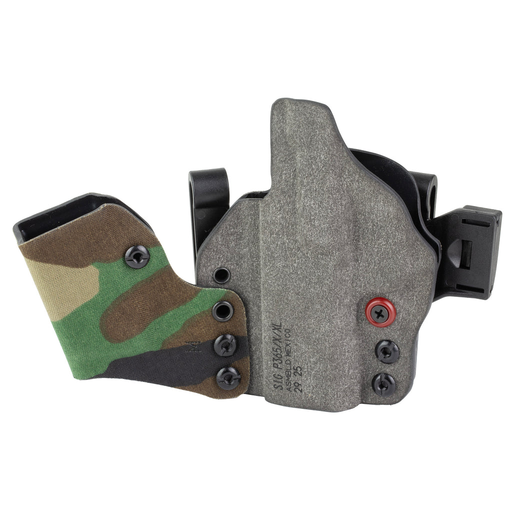 Safariland INCOG-X Inside Waistband Holster for Right-Hand Carry - M81 Woodland, Model INCOG-X