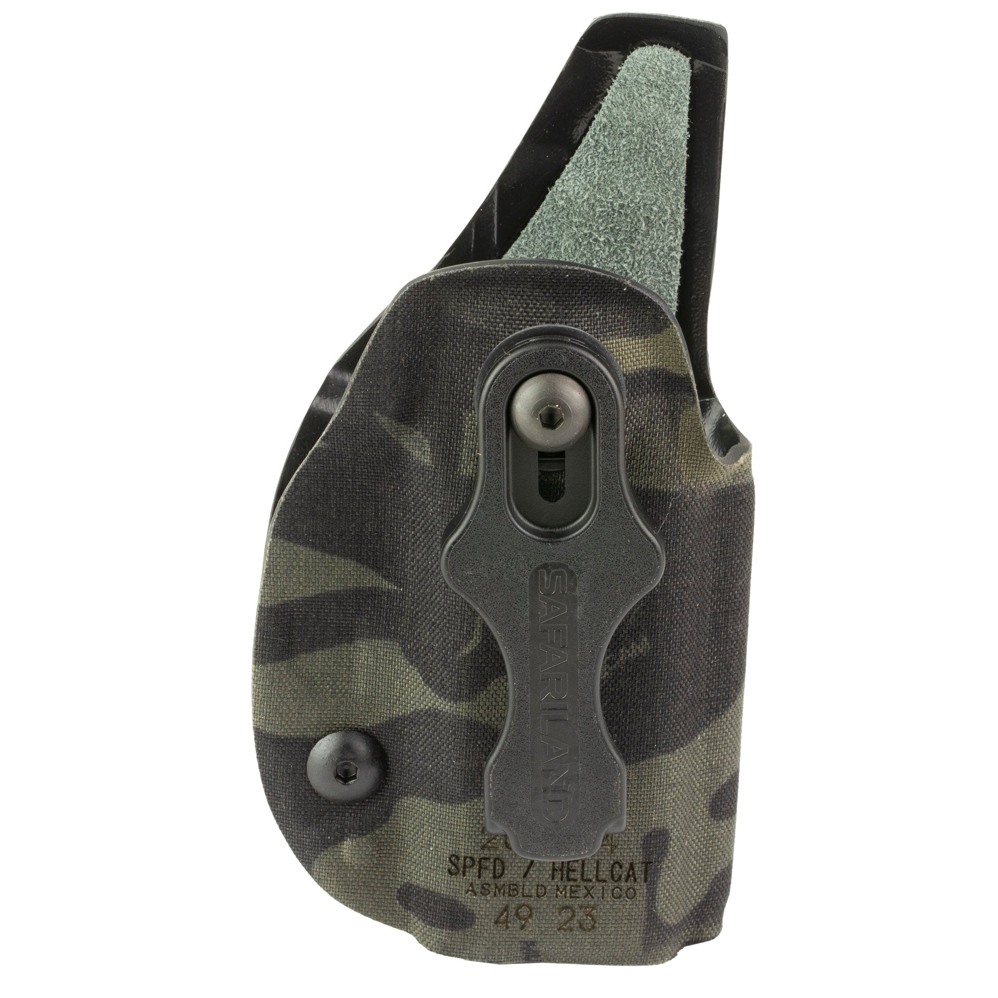 Safariland SL SPECIES Hellcat Holster in MultiCam Black – Inside Waistband Concealed Carry Solution