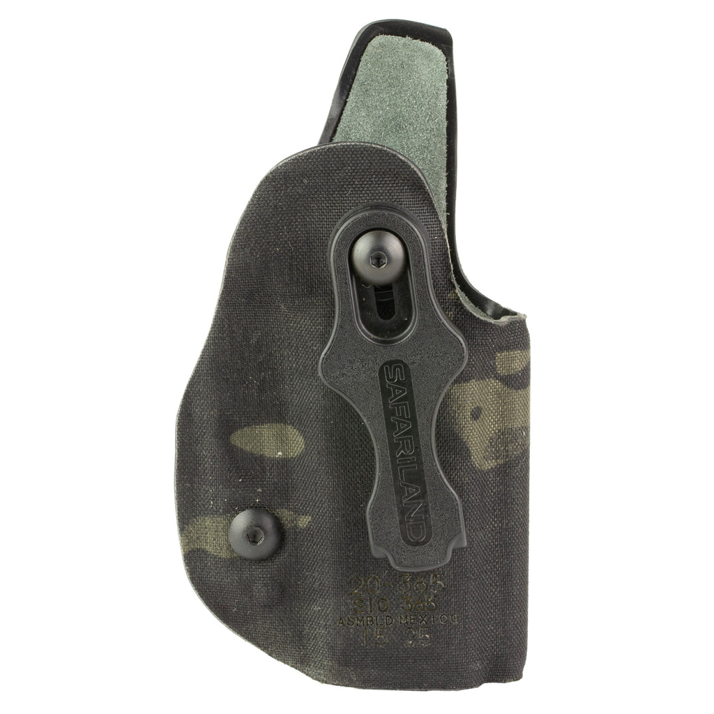 Safariland SL SPECIES P365 Holster in MultiCam Black - Inside Waistband Concealed Carry Solution