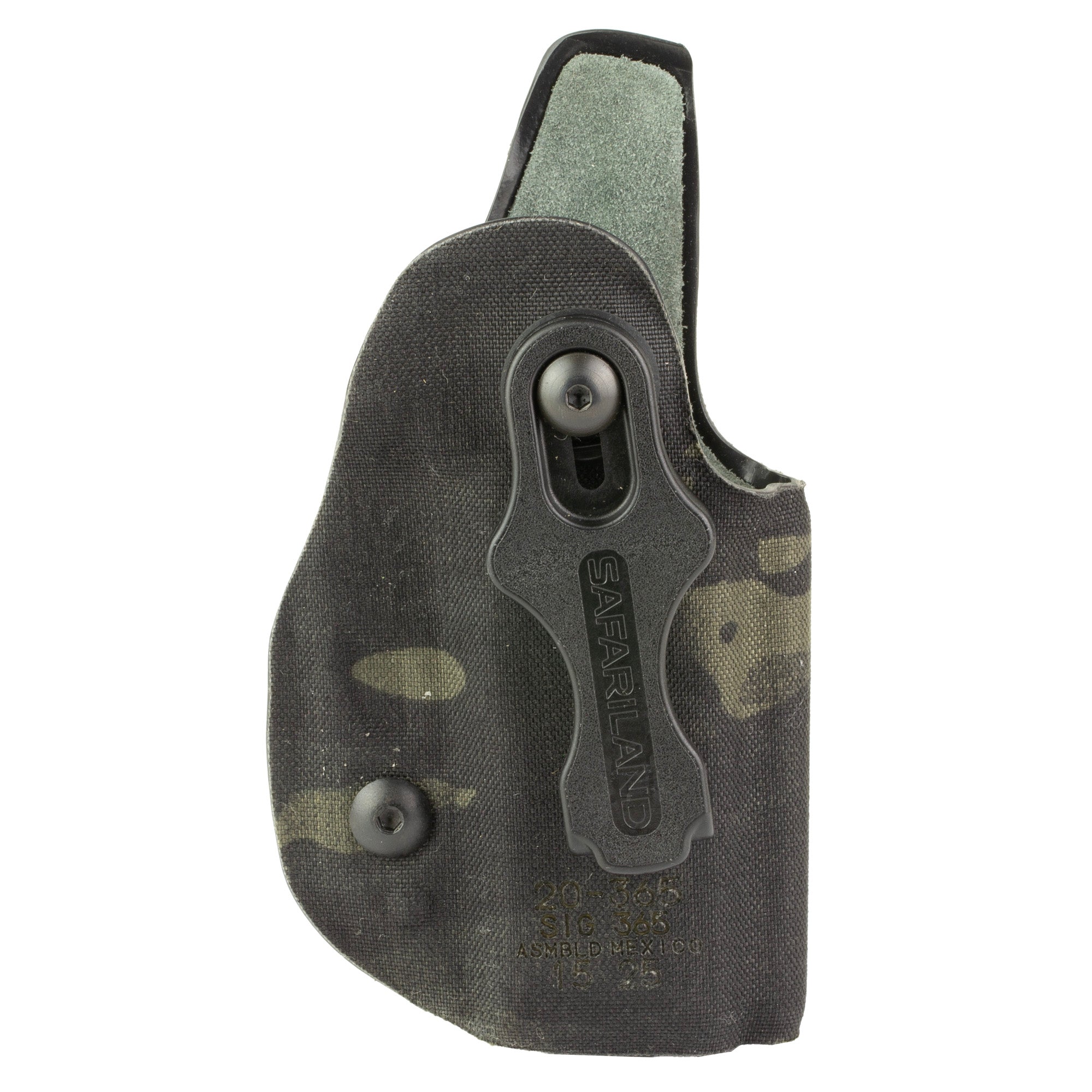 Safariland SL SPECIES P365 Holster in MultiCam Black - Inside Waistband Concealed Carry Solution