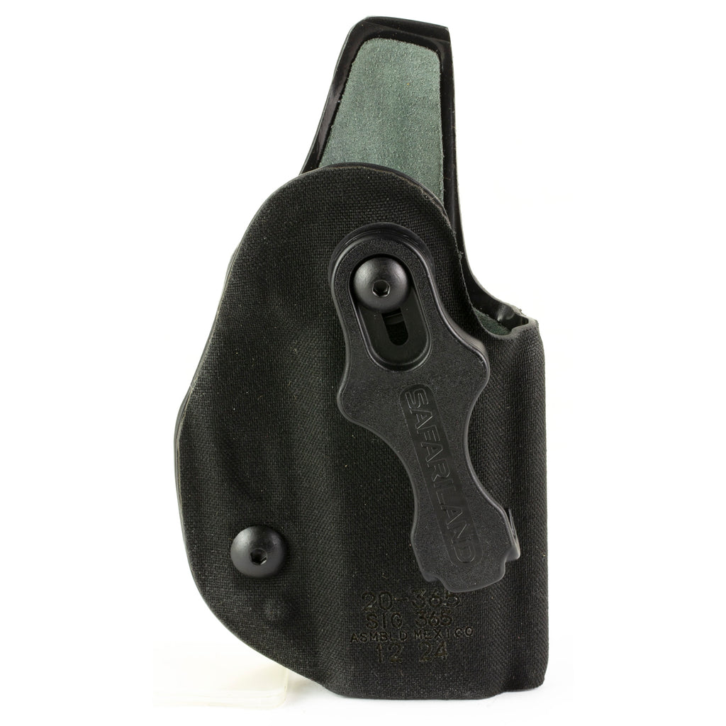 Safariland SL Species P365 Cordura Inside Waistband Holster for Right Hand, Black
