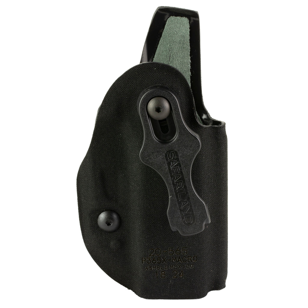 Safariland SL Species P365 X-Macro Inside Waistband Holster for Right Hand with Optic Compatibility in Black