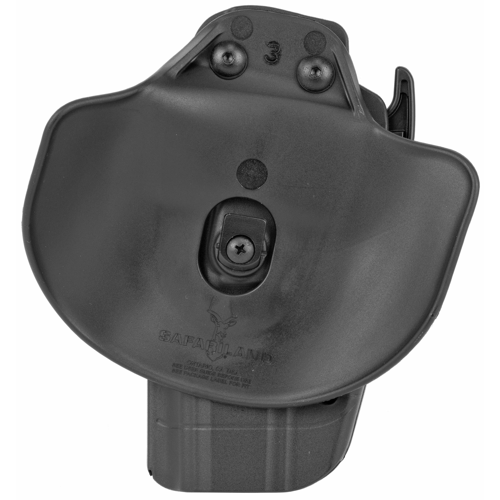 Safariland Model 578 GLS Pro-Fit Outside Waistband Holster for Right Hand in Black