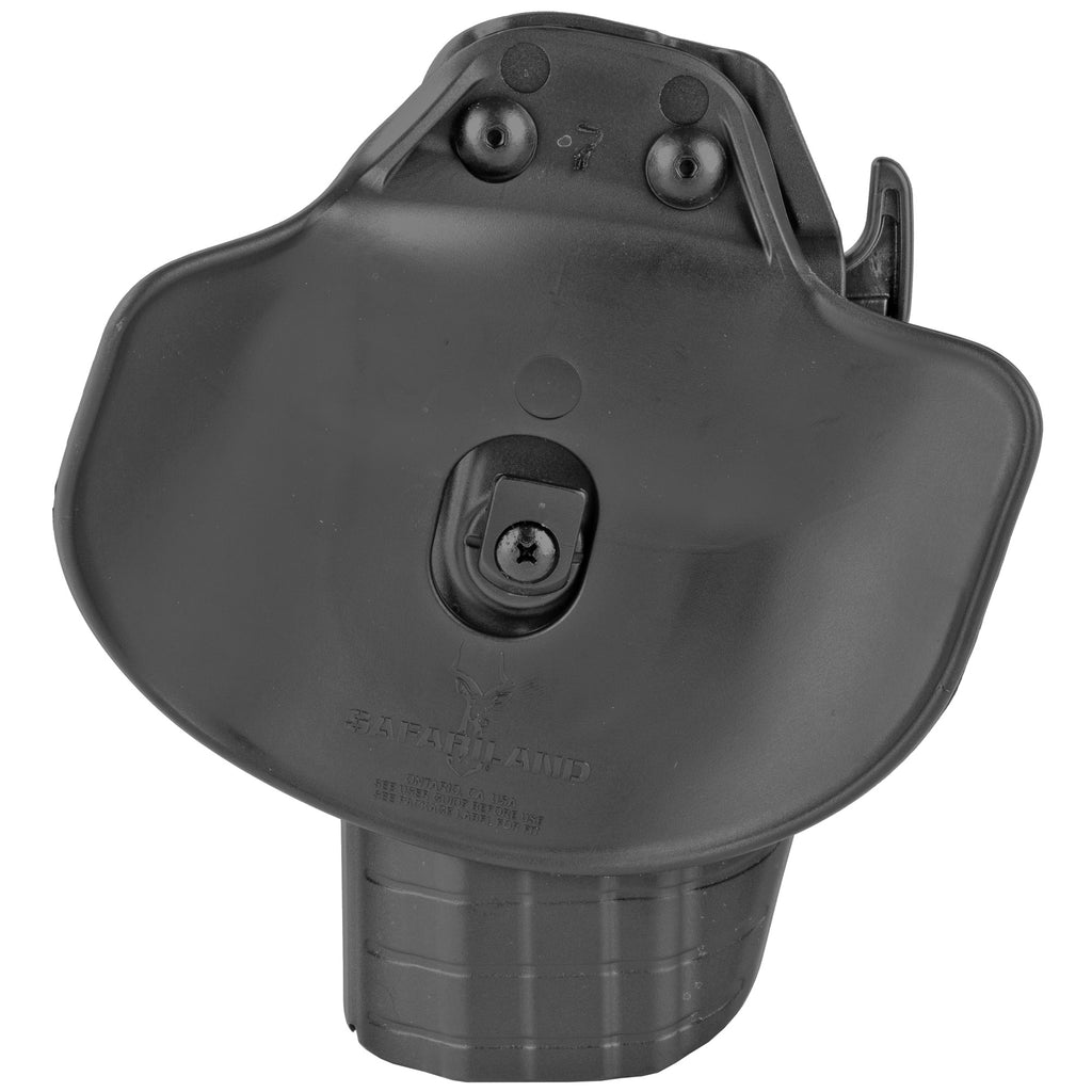 Safariland Model 578 GLS Pro-Fit Outside Waistband Holster for Right Hand with SafariSeven Material in Black