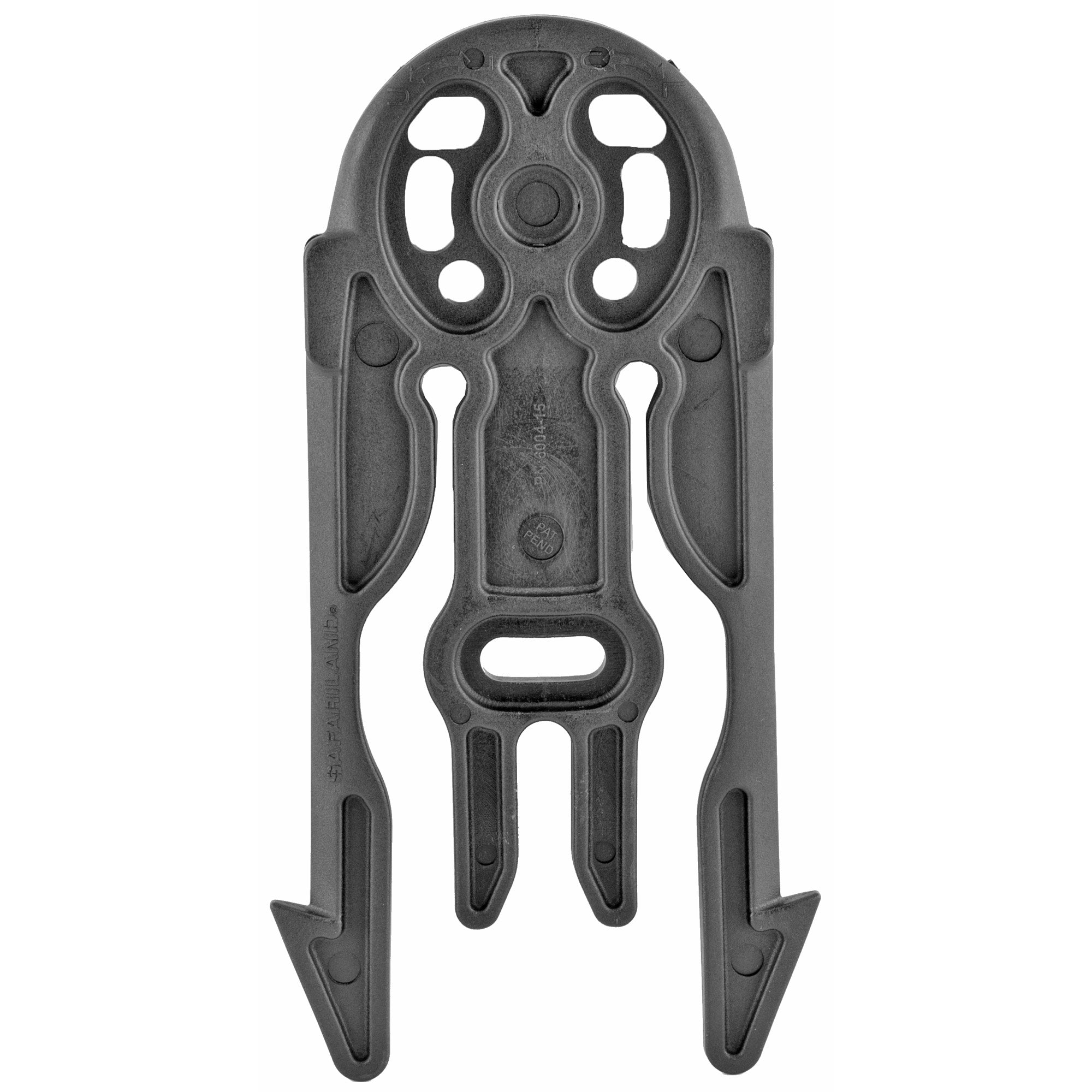 Safariland SL 6004 MOLLE Holster Mount Black - Adjustable Locking Fork for Quick Gear Transfers