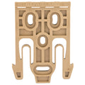 Safariland SL 6004 QLS Locking Fork for Holster Compatibility in Coyote