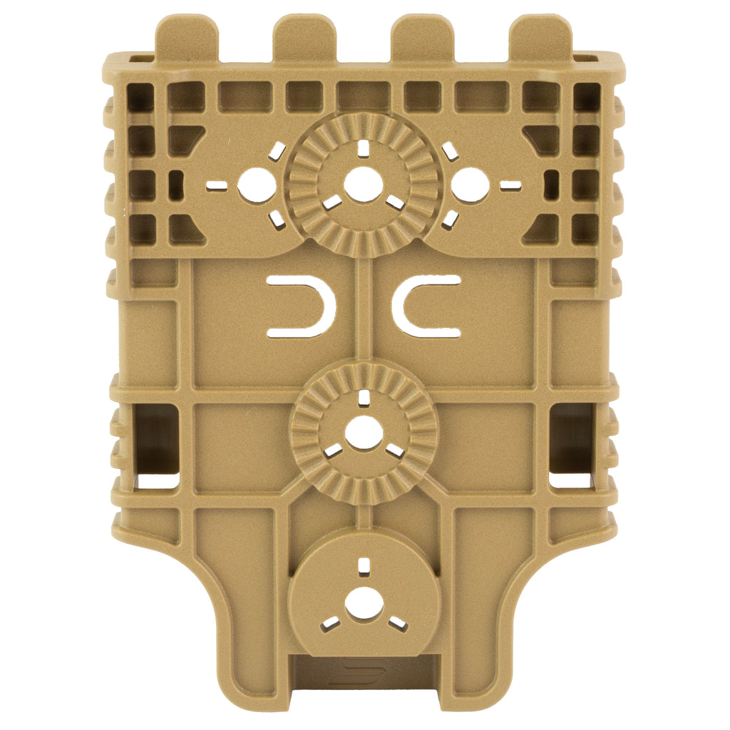 Safariland SL 6004 QLS Receiver Plate Flat Dark Earth – Compatible with QLS 19 Locking Fork
