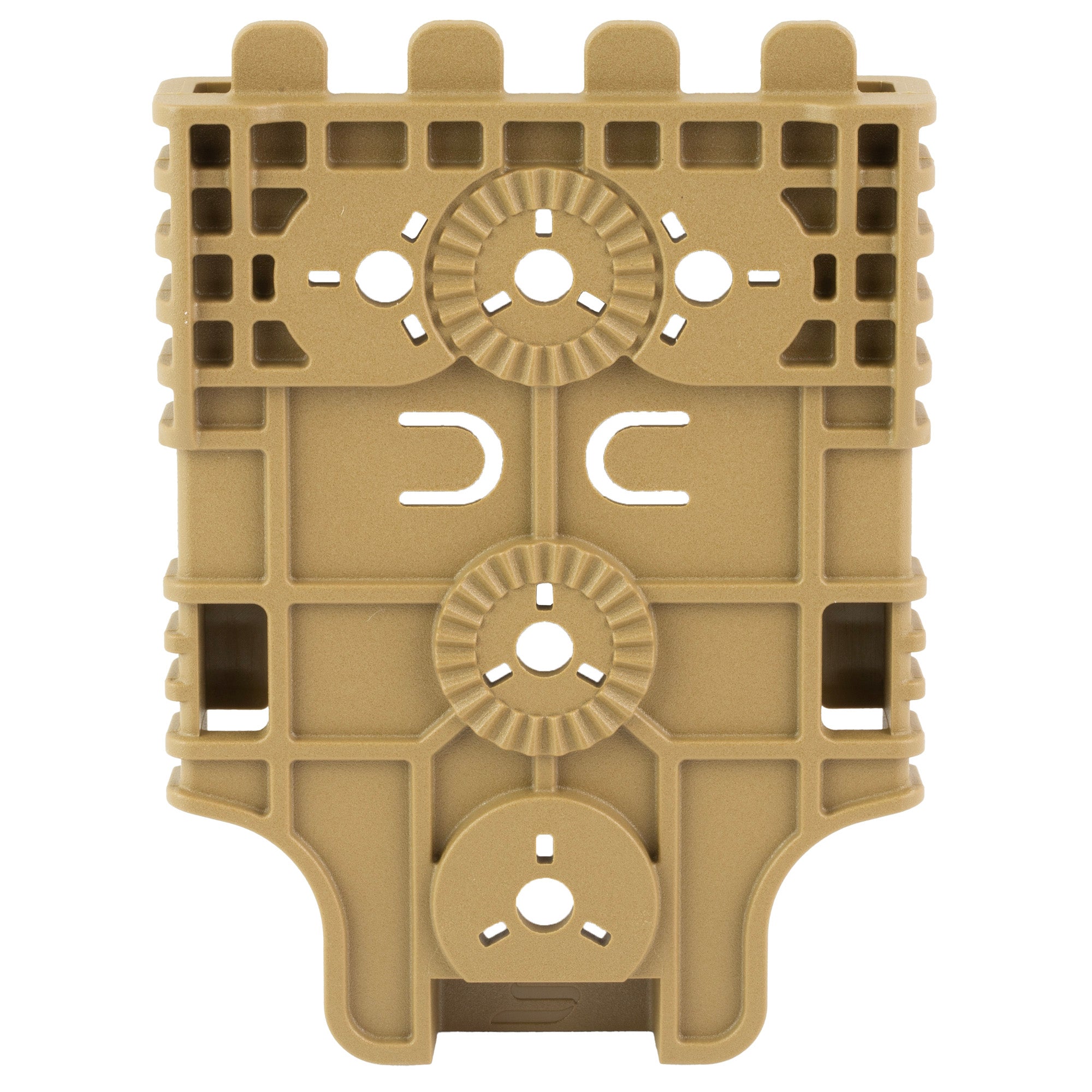 Safariland SL 6004 QLS Receiver Plate Flat Dark Earth – Compatible with QLS 19 Locking Fork