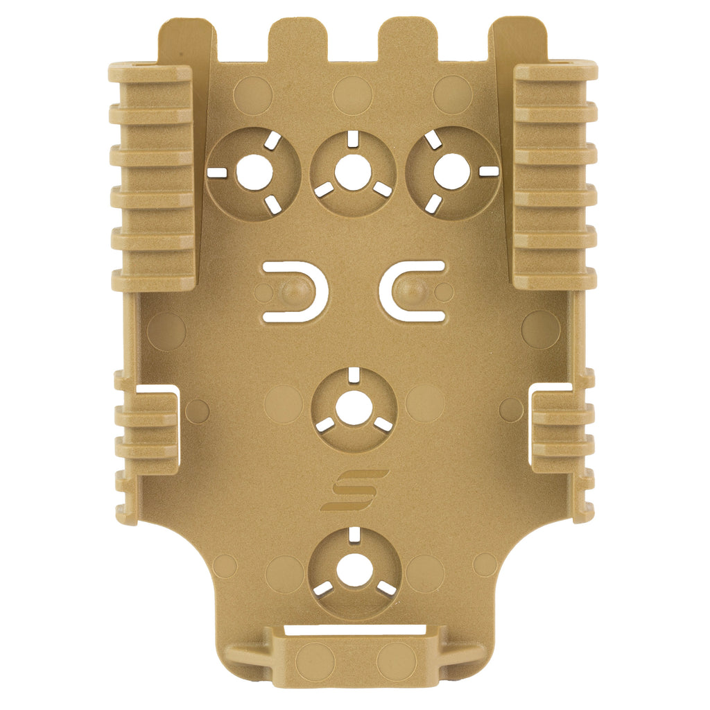 Safariland SL 6004 QLS Receiver Plate Flat Dark Earth – Compatible with QLS 19 Locking Fork