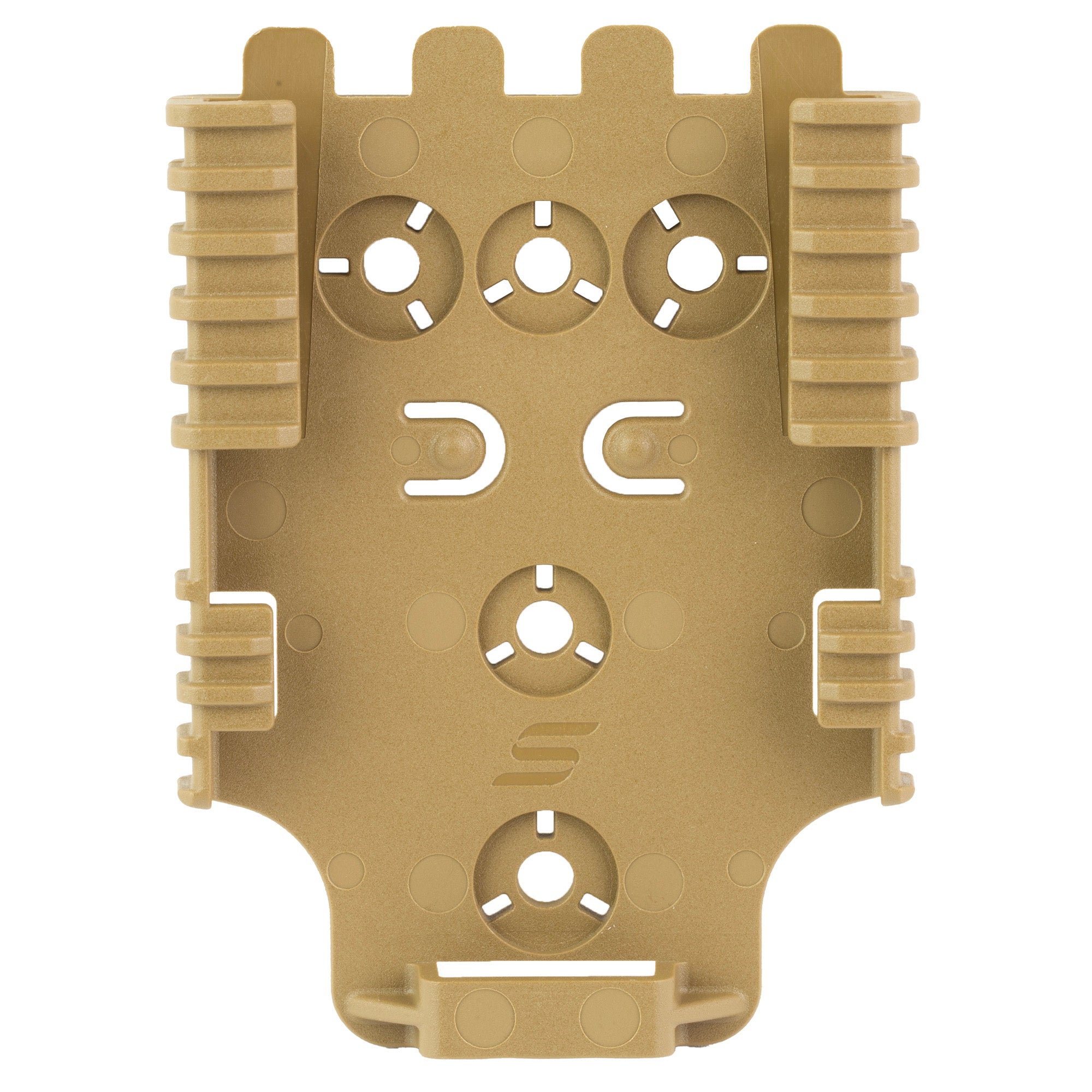 Safariland SL 6004 QLS Receiver Plate Flat Dark Earth – Compatible with QLS 19 Locking Fork
