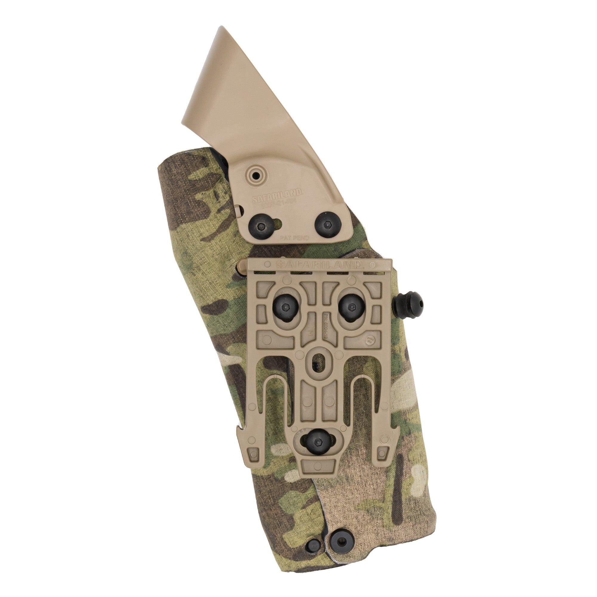 Safariland 6354RDSO Duty Holster with Open Top and Automatic Locking System for Glock 17, MultiCam Laminate Finish