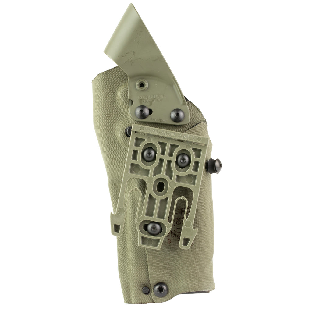 Safariland 6354RDSO Duty Holster for Glock 17MOS with X300 Light - Ranger Green