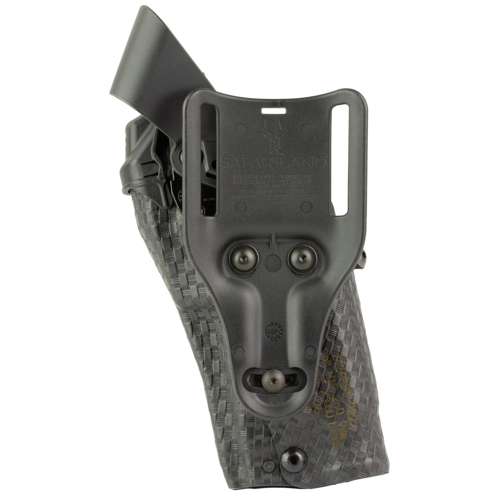 Safariland 6360RDS Duty Holster for Right-Hand with Red Dot Sight Compatibility, Black Laminate
