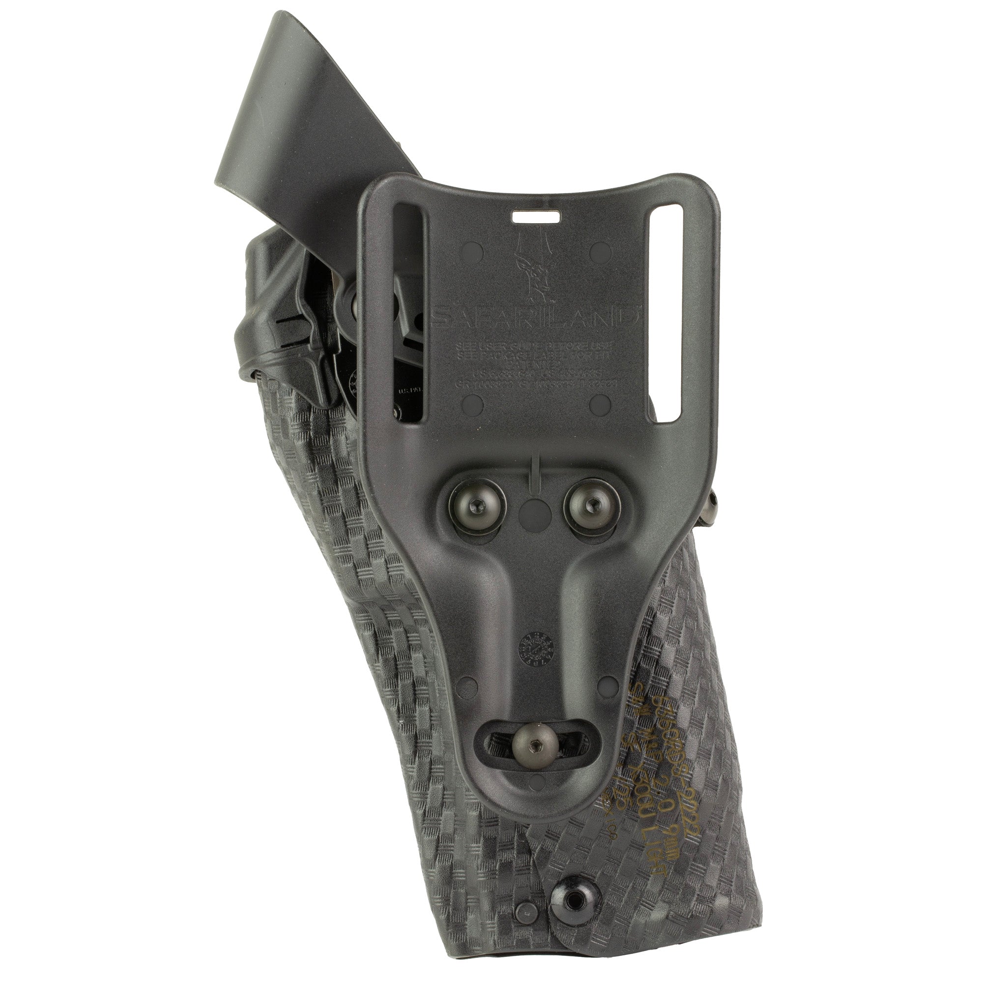 Safariland 6360RDS Duty Holster for Right-Hand with Red Dot Sight Compatibility, Black Laminate