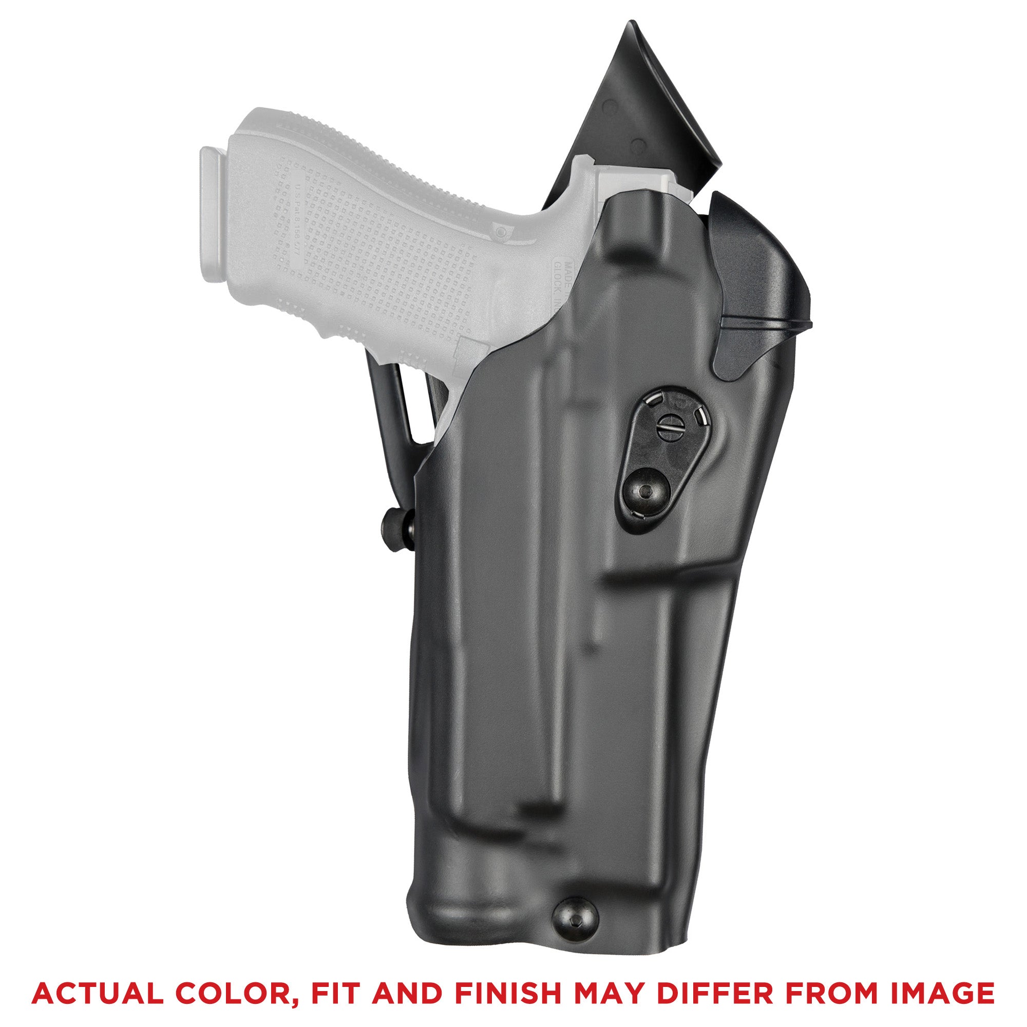 Safariland Model 6390RDS ALS Mid-Level Duty Holster for Right Hand in Black Polymer