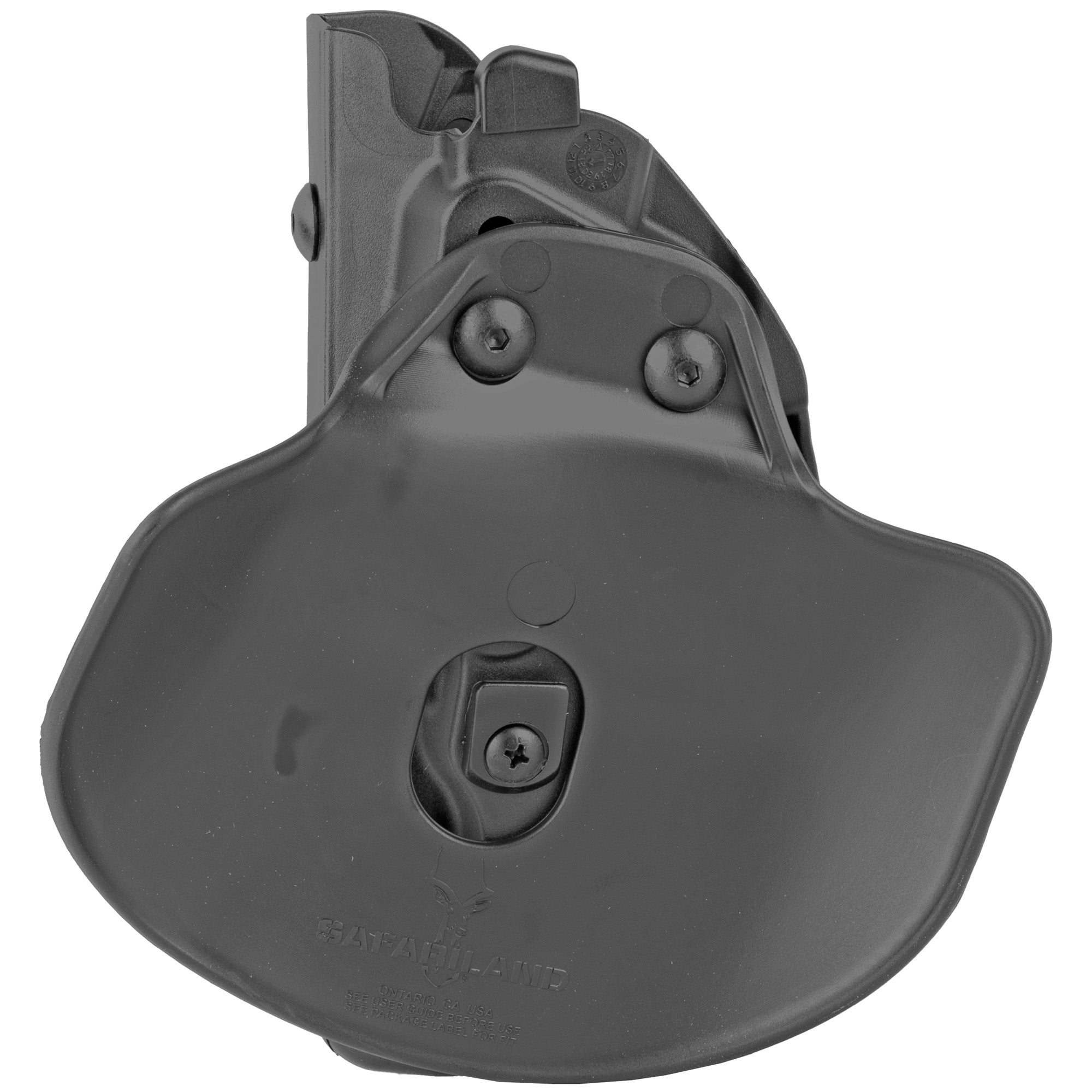 Safariland Model 7378 7TS Duty Holster for G19 and G23 – Right Hand, Black Kydex