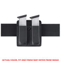 Safariland Model 73 Double Magazine Pouch for Glock 17, Black