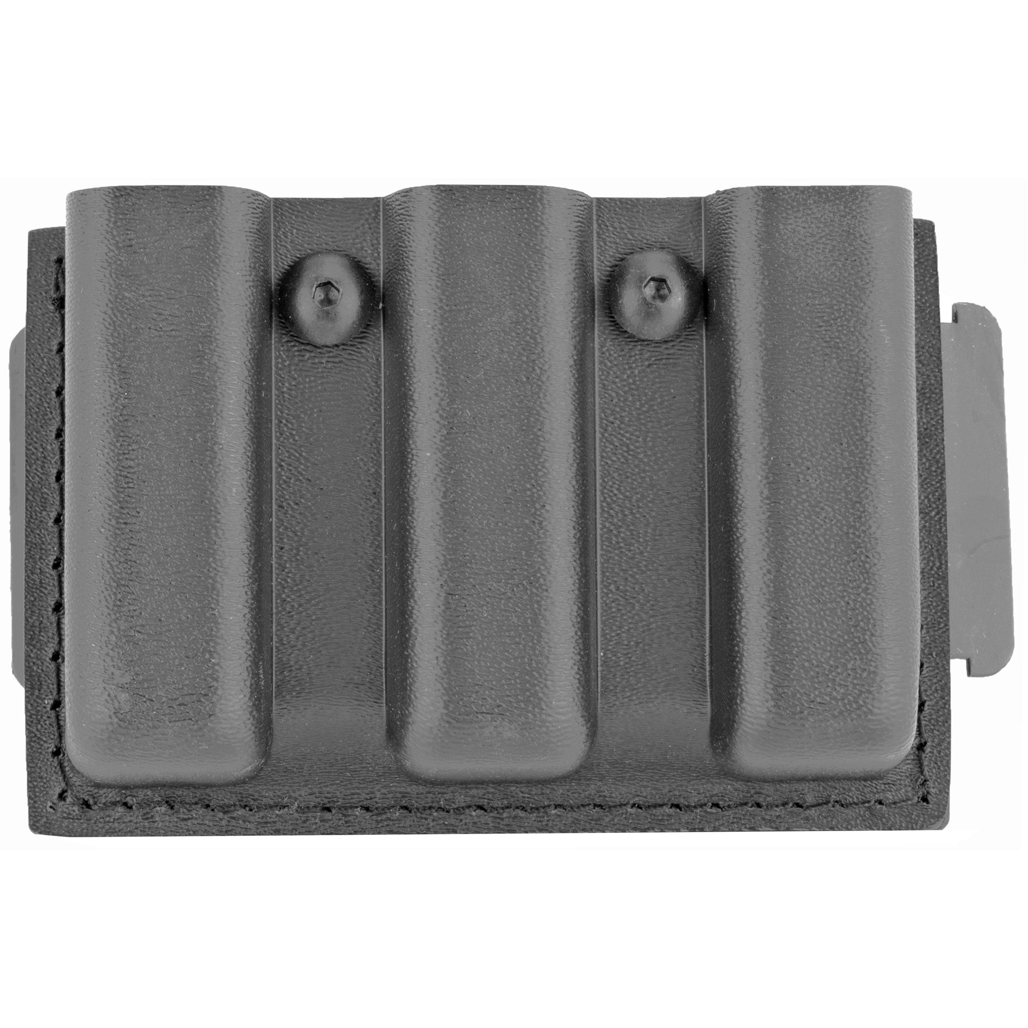 Safariland Model 775 Slimline Open Top Triple Magazine Pouch for Glock 17 - Black Laminate