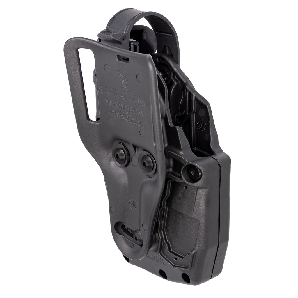 Safariland SL Vault Outside Waistband Holster for Glock 17/19 with TLR1, Right Hand - Black Laminate
