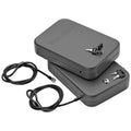 SnapSafe XL Lock Box 2-Pack Keyed - Durable Black Safe for Secure Storage