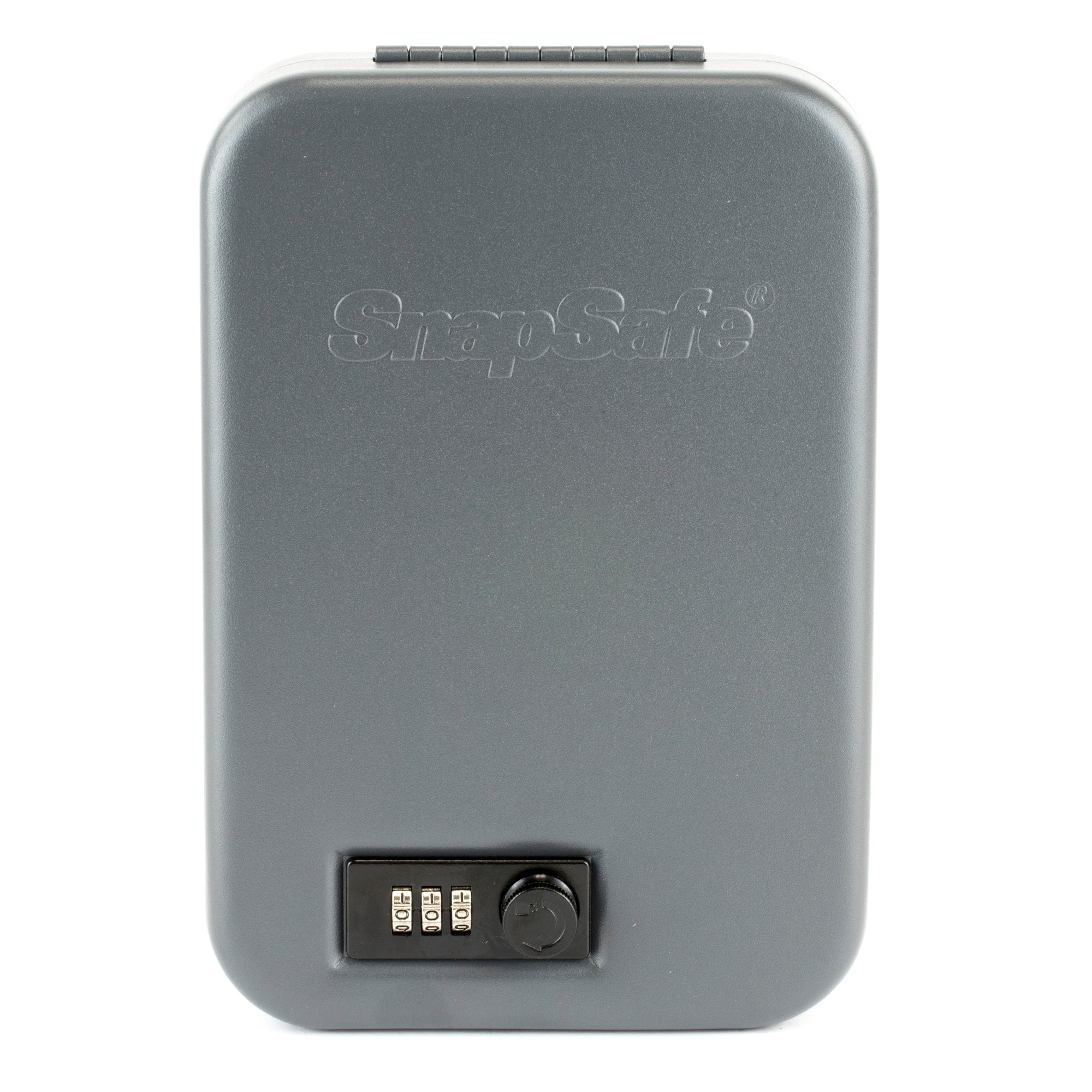 SnapSafe Large Lock Box Combo – Secure Black Safe with Key Locking System