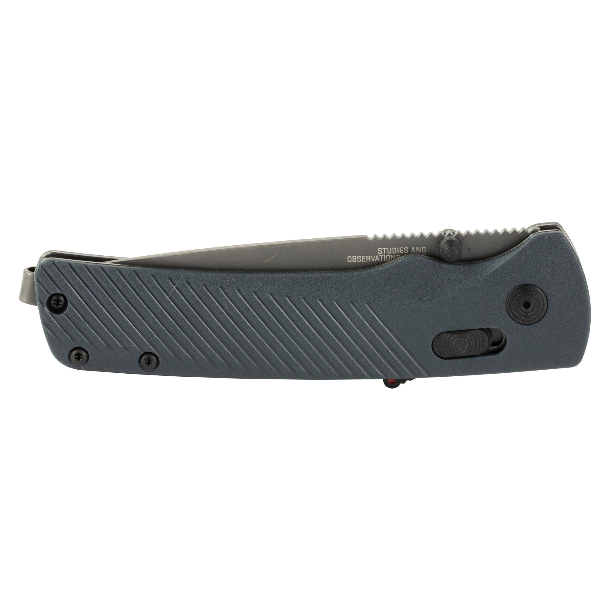 SOG Flash AT Folding Knife with D2 Steel Blade and Ambidextrous Lock - Urban Grey, 3.45"
