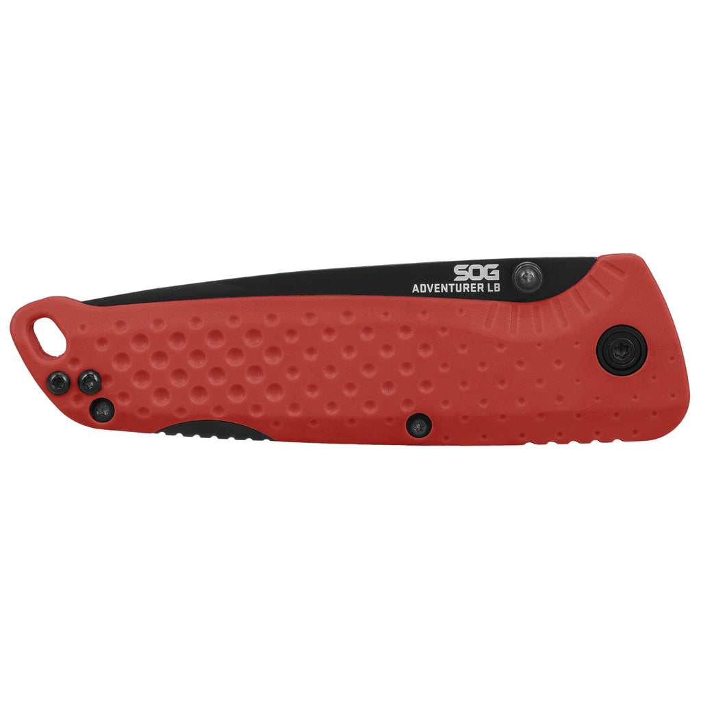 SOG Knives & Tools Adventurer LB 3.5 Inch Folding Knife with Lockback Mechanism