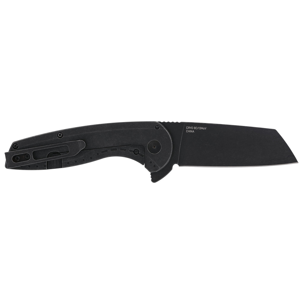 SOG Knives & Tools Aegis FLK 2.0 3.25-Inch Wharncliffe Folding Knife with Black Handle