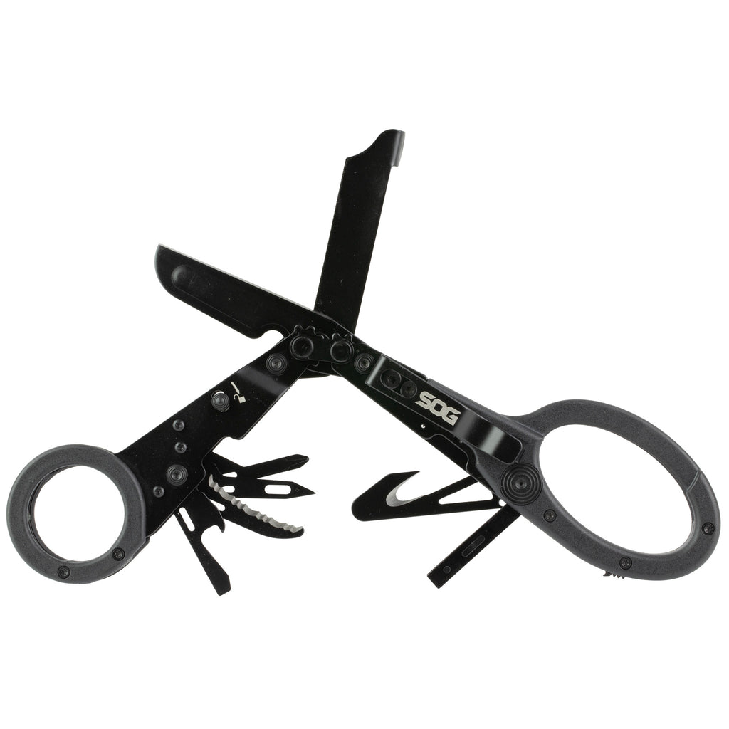 SOG ParaShears Black Multi-Tool with Sheath for First Responders