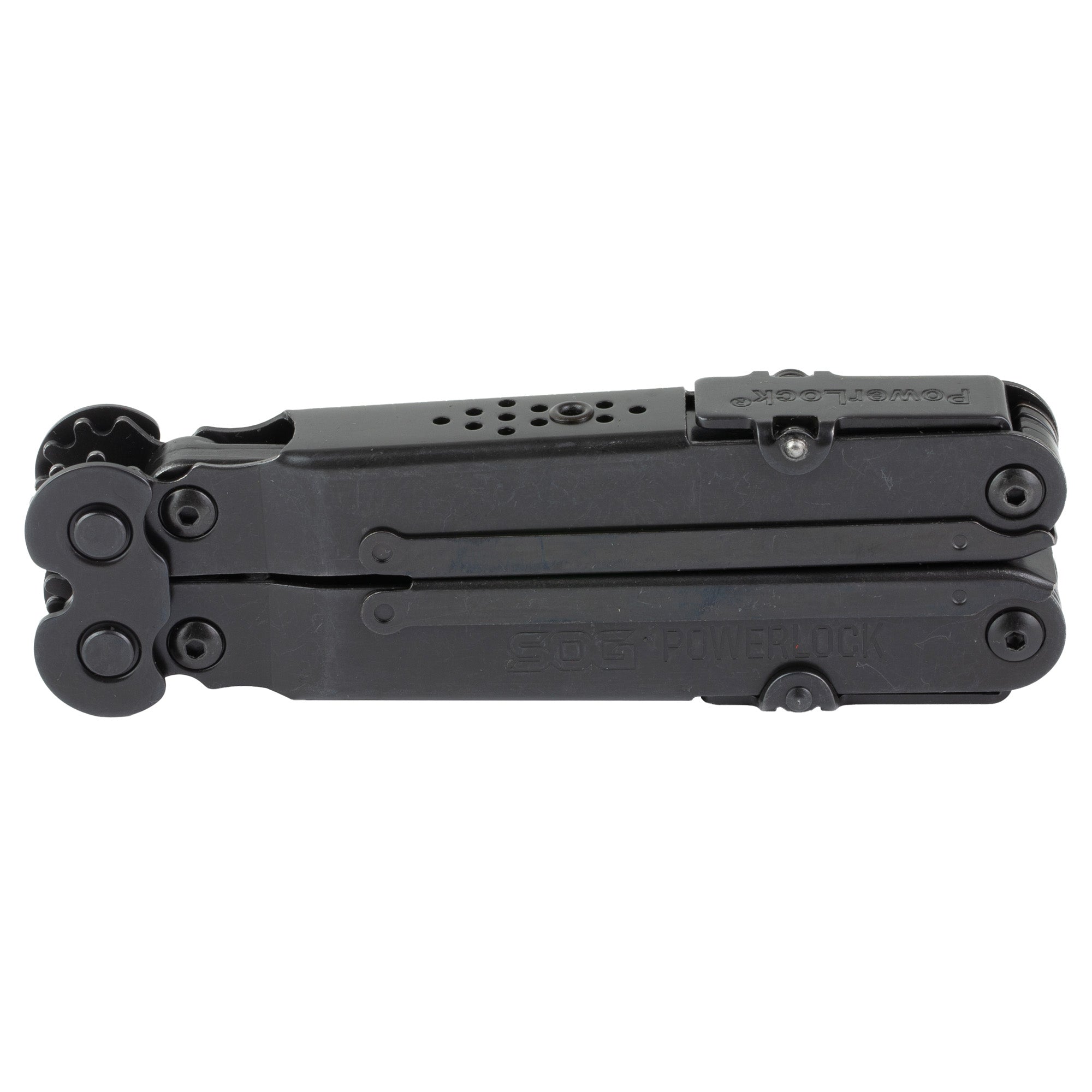 SOG PowerLock EOD Multi-Tool in Black with 420 Stainless Steel Construction