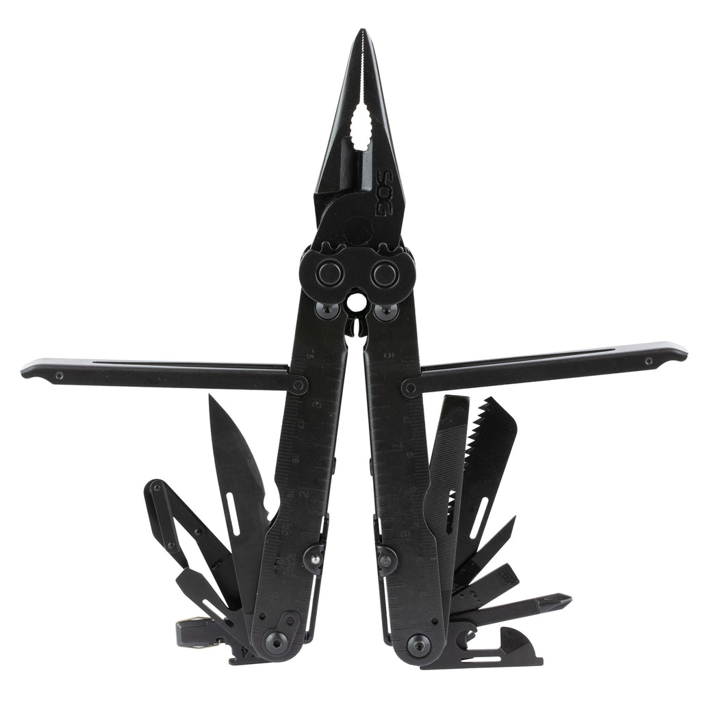 SOG PowerLock EOD Multi-Tool in Black with 420 Stainless Steel Construction