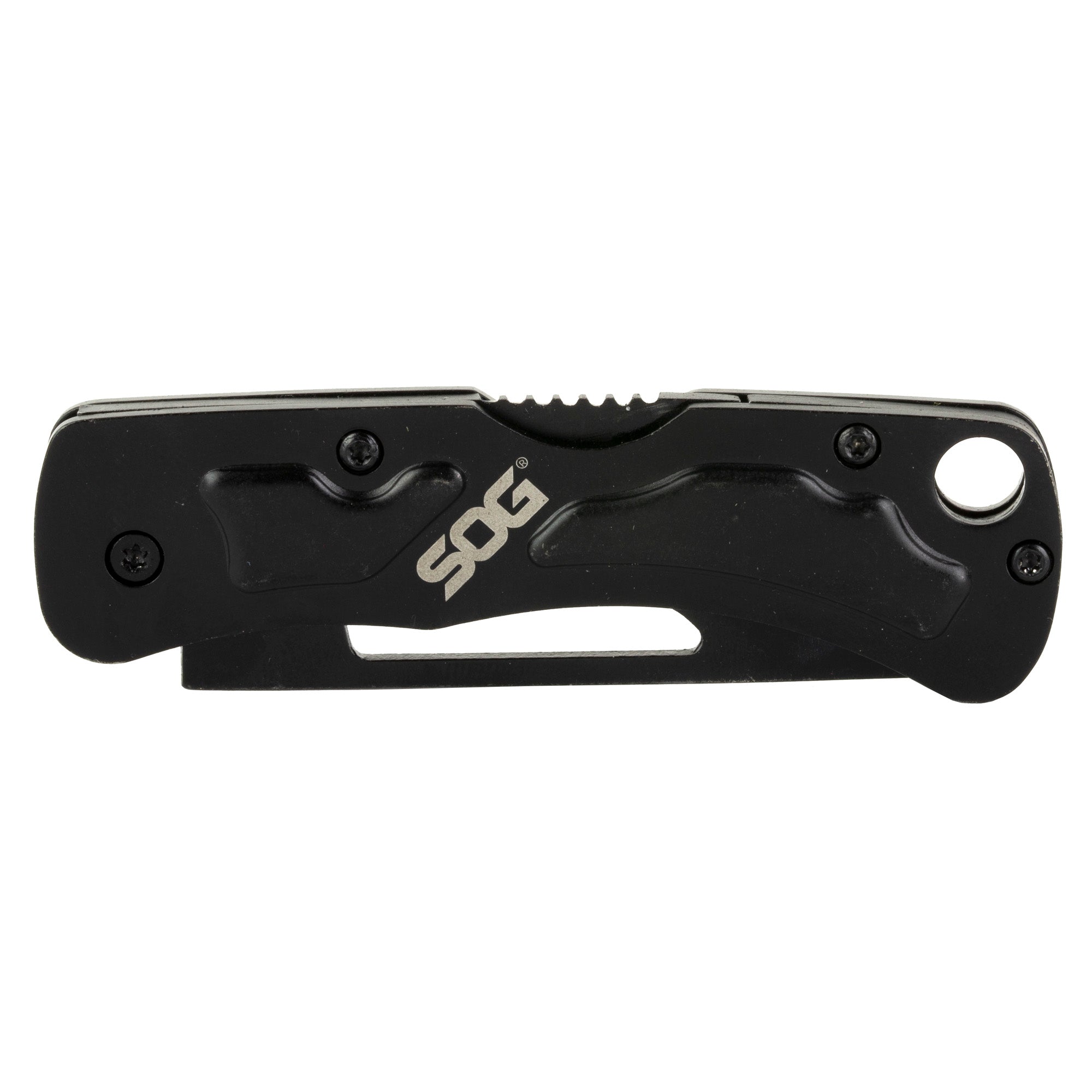 SOG Knives & Tools Centi II Folding Knife with 2.1-Inch AUS 8 Steel Blade, Black