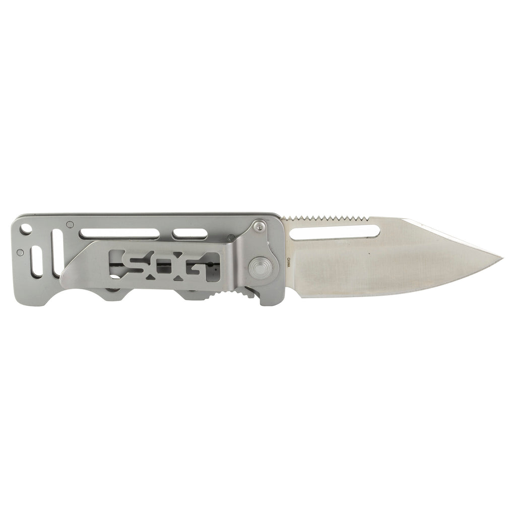 SOG Knives & Tools Cash Card Satin Folding Knife - 2.75 Inch Blade