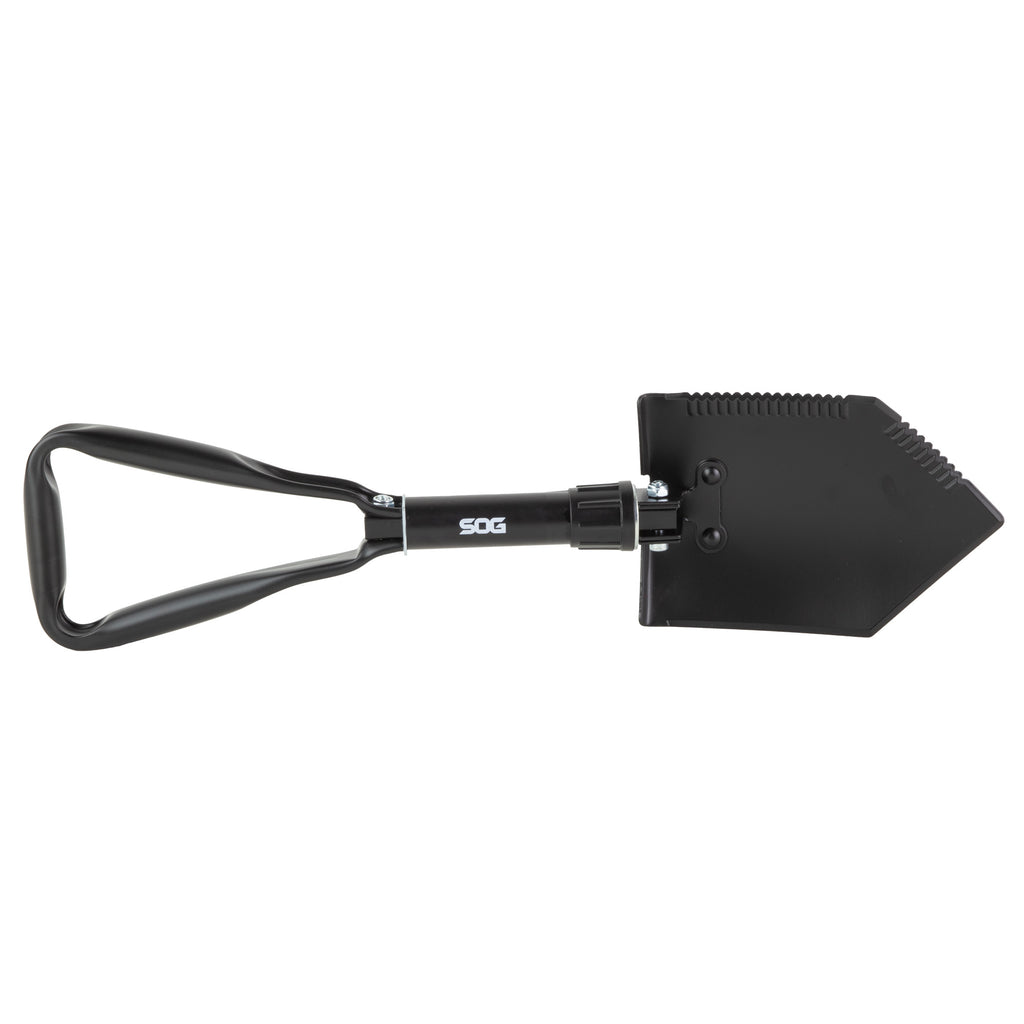 SOG Knives & Tools GOG-F20-CP Entrenching Tool – Heavy-Duty Black High Carbon Steel Shovel and Chopping Tool