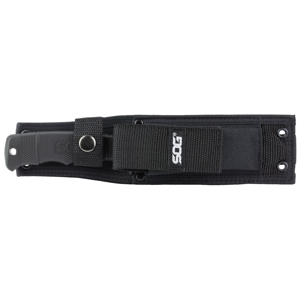 SOG Knives & Tools Seal Pup Fixed Blade Knife with Nylon Sheath, 4.75 inches, Black