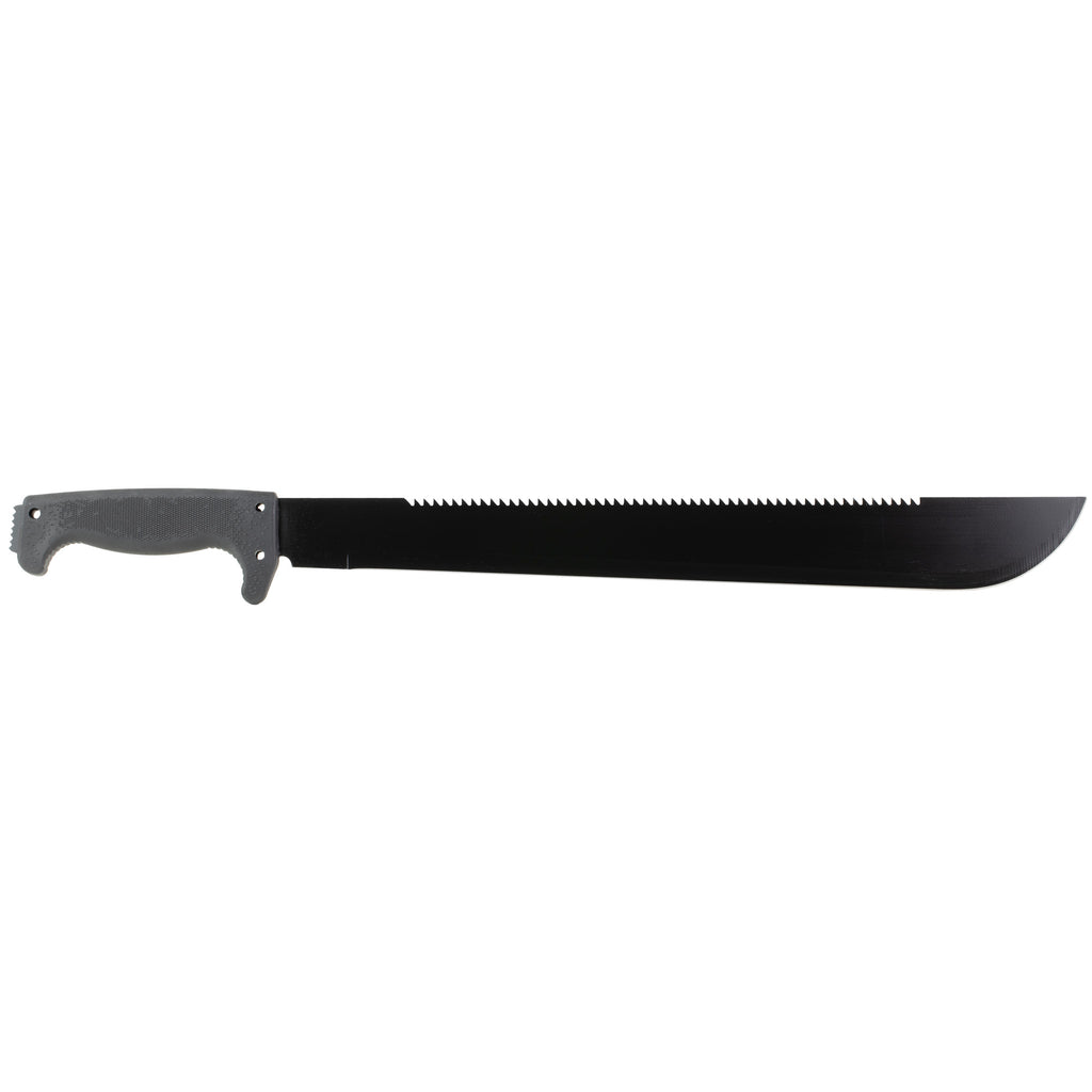 SOG SOGfari Machete 18-Inch with Saw Back and Textured Handle