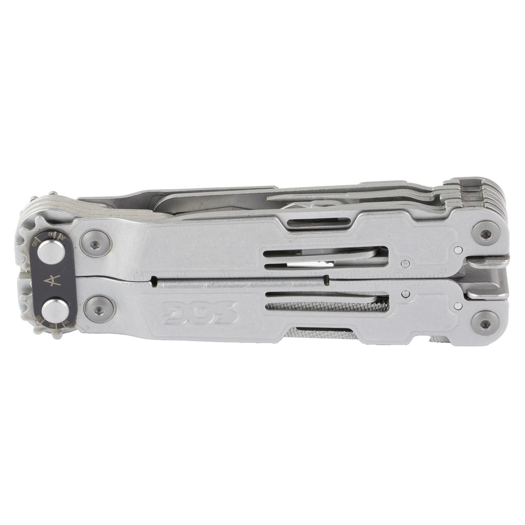 SOG PowerAccess Deluxe Multi-Tool with 21 Tools and Hex Bit Kit in Silver