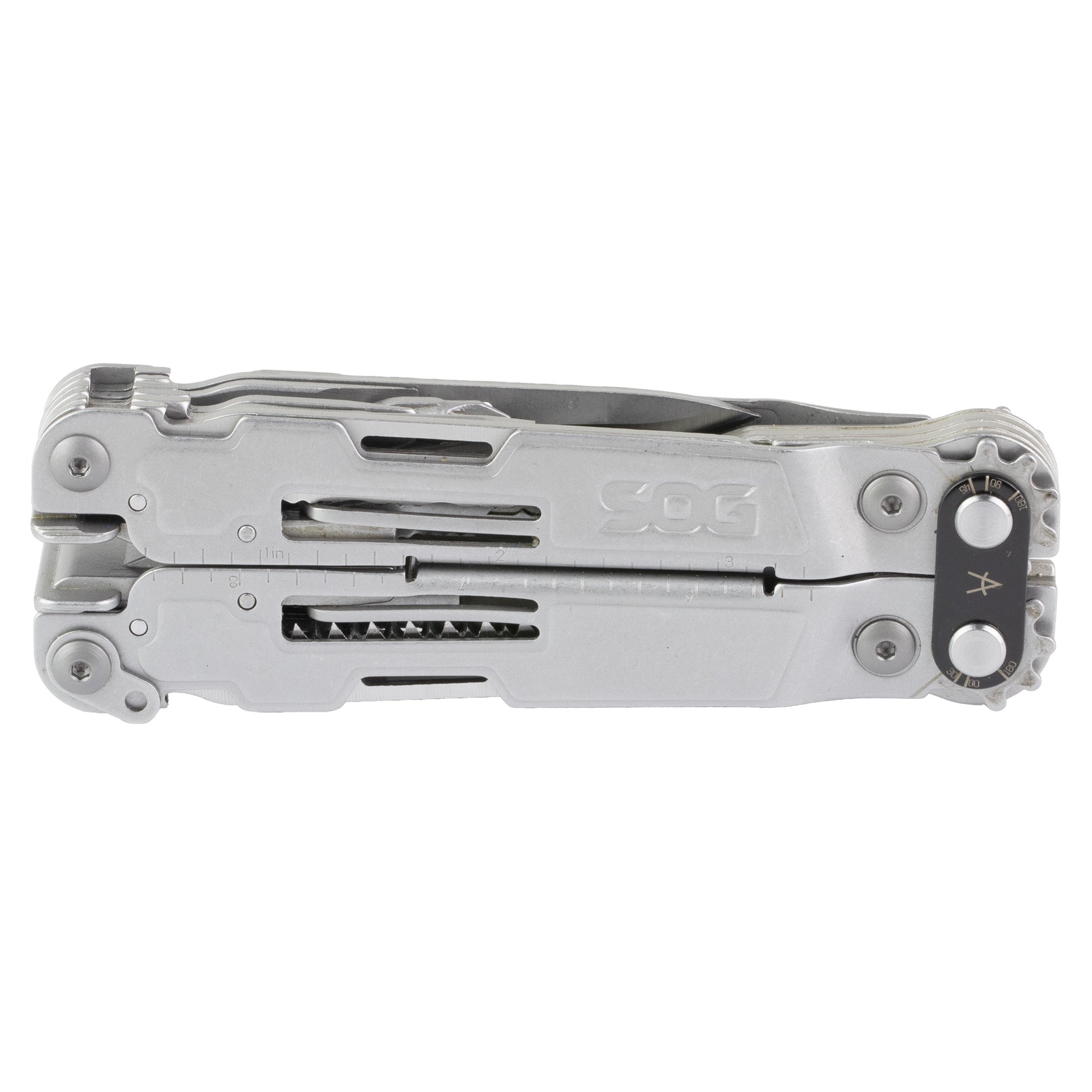 SOG PowerAccess Deluxe Multi-Tool with 21 Tools and Hex Bit Kit in Silver