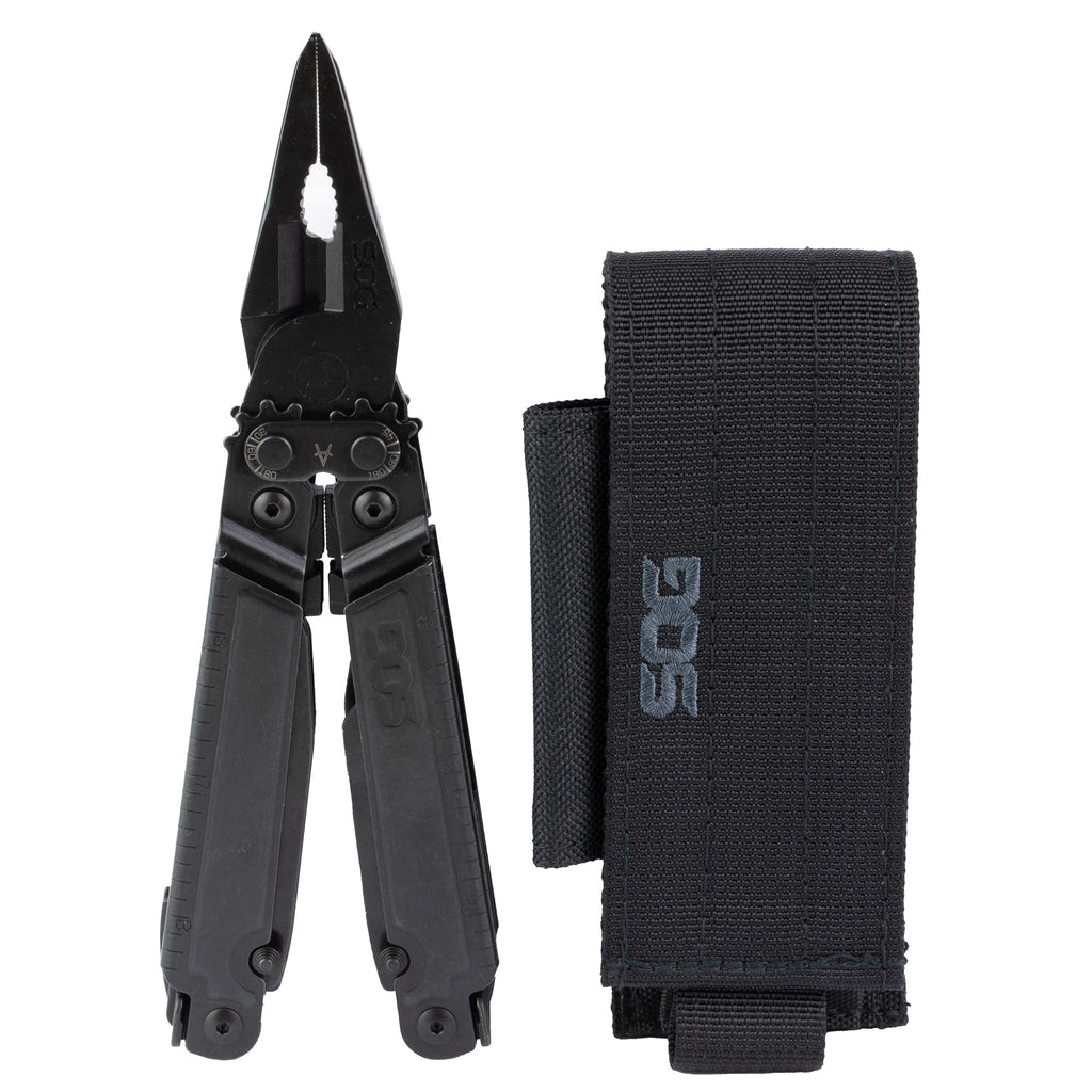SOG PowerAccess Assist MT Black Multi-Tool with Sheath and Kit - Model SOG-PA3002-CP