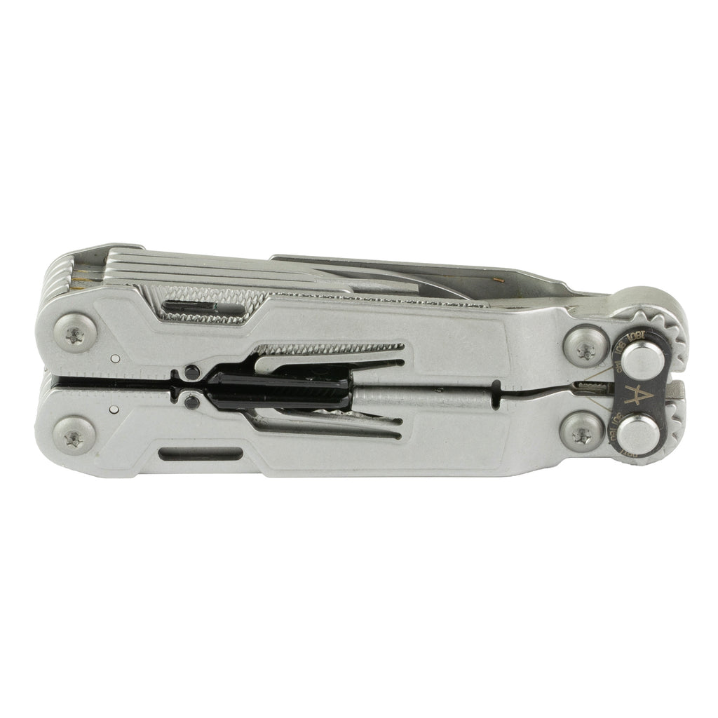 SOG PowerPint Multi-Tool with Bead Blast Finish and Sheath - Compact 18-in-1 Utility Tool