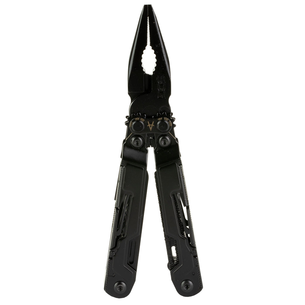 SOG PowerPint Black Multi-Tool with 18 Tools and Magnetic Hex Bit Holder