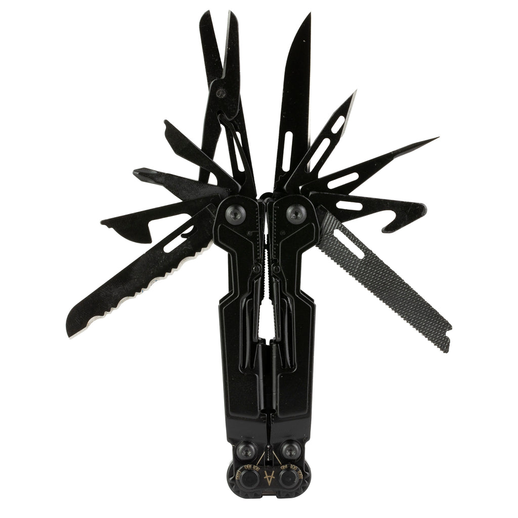 SOG PowerPint Black Multi-Tool with 18 Tools and Magnetic Hex Bit Holder