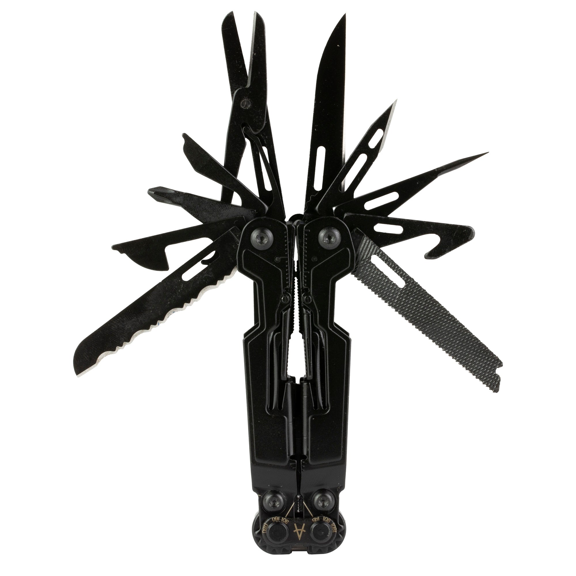 SOG PowerPint Black Multi-Tool with 18 Tools and Magnetic Hex Bit Holder