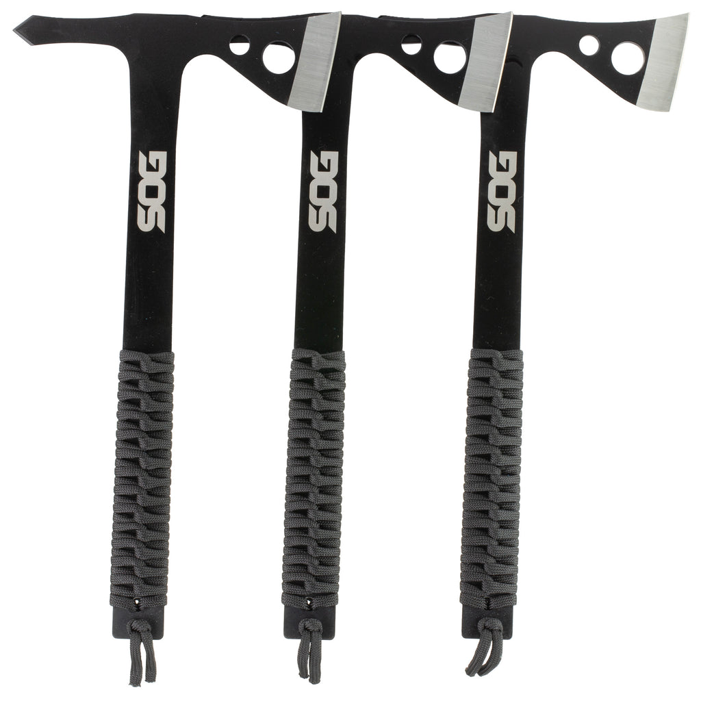 SOG Knives & Tools Throwing Hawks 1.75-inch Set with Paracord Handles and Nylon Sheath