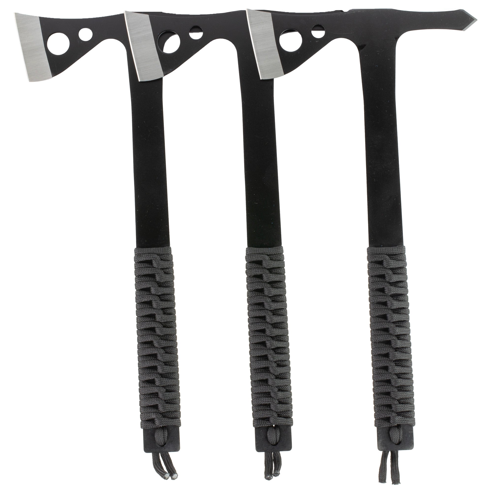 SOG Knives & Tools Throwing Hawks 1.75-inch Set with Paracord Handles and Nylon Sheath