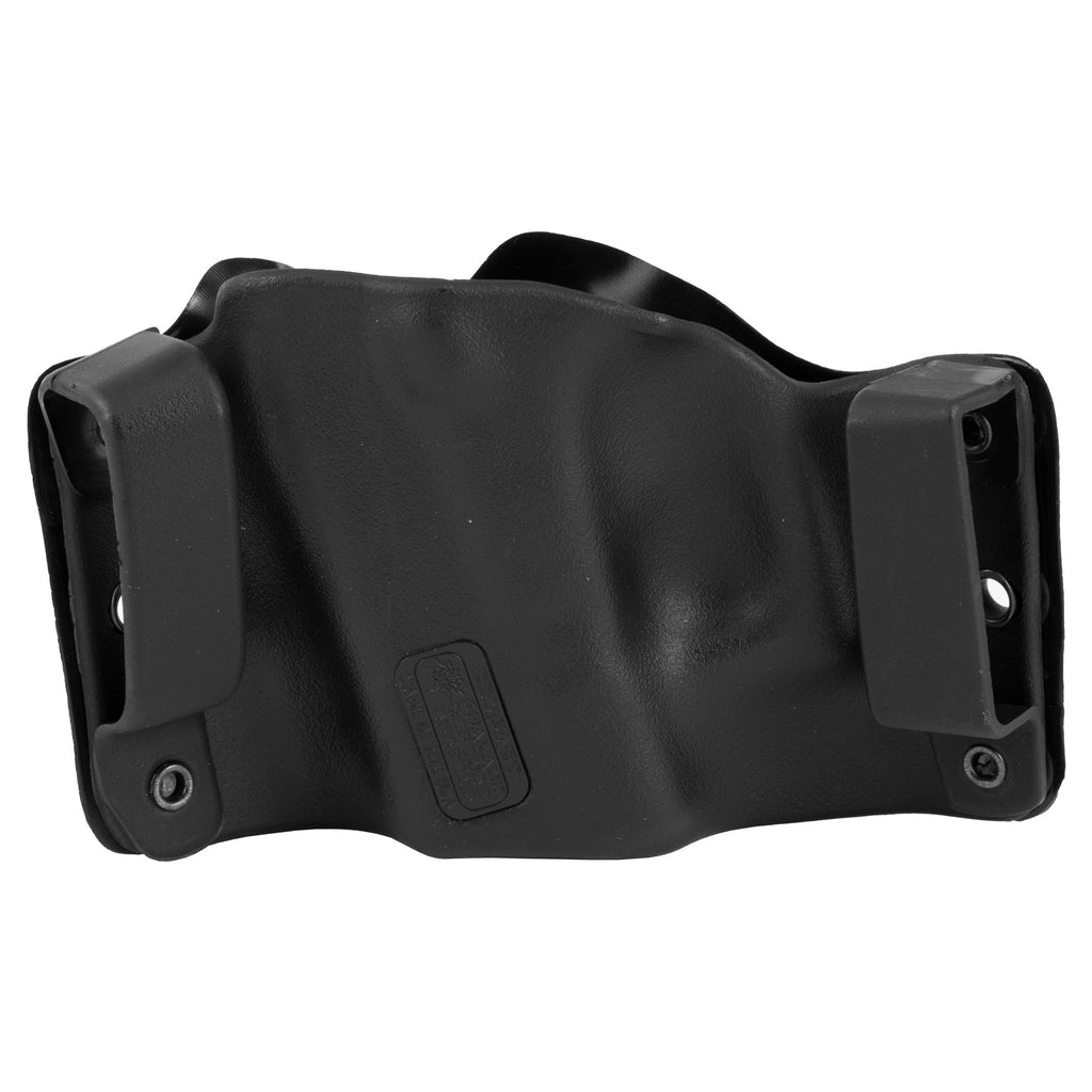 Stealth Operator Holster Compact Black for Right Hand - Versatile Multi-Fit Outside Waistband Carry